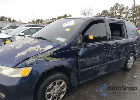 2004 Honda Odyssey Ex-L из США, поврежденный, VIN 5FNRL18054B098250